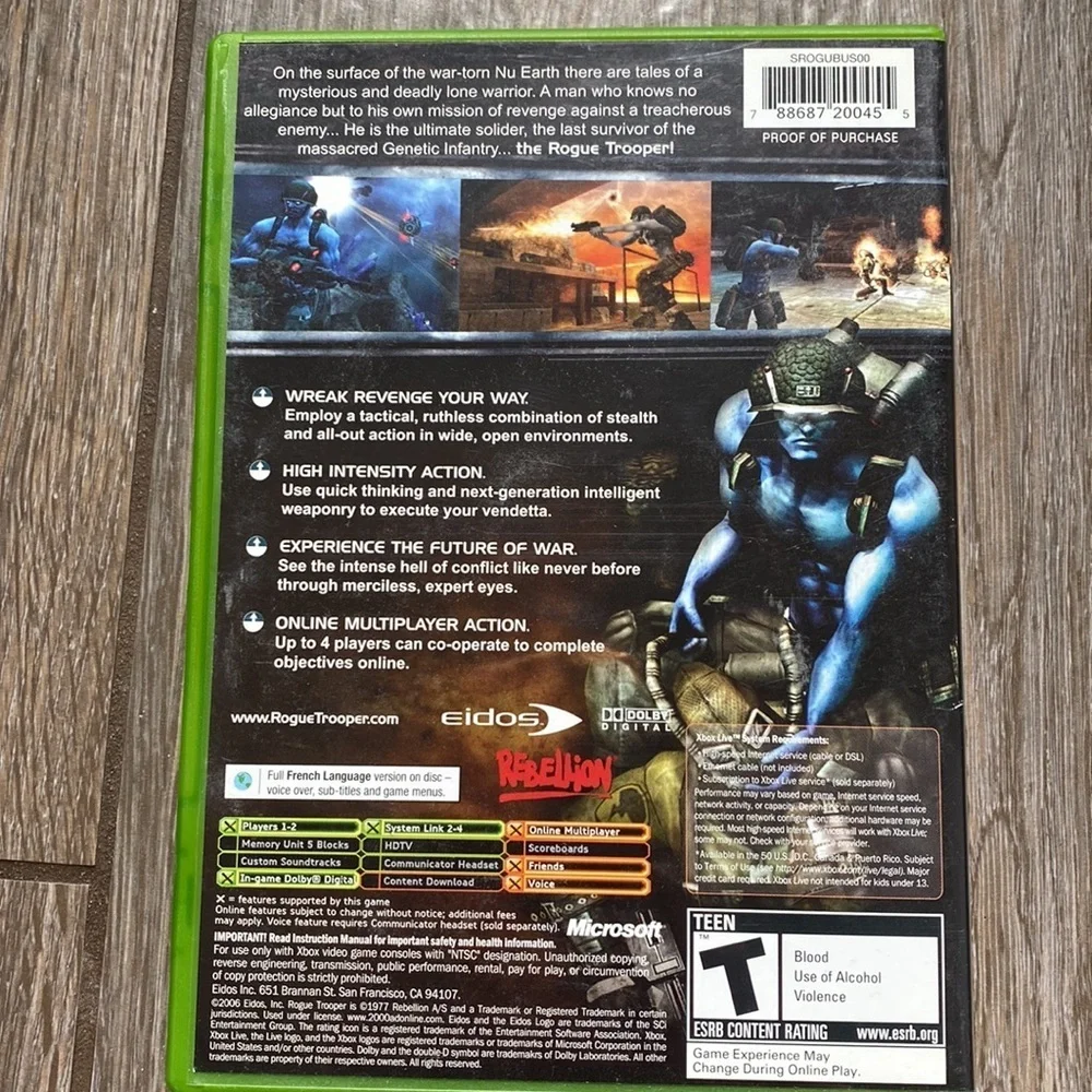 Xbox Live Rogue Trooper